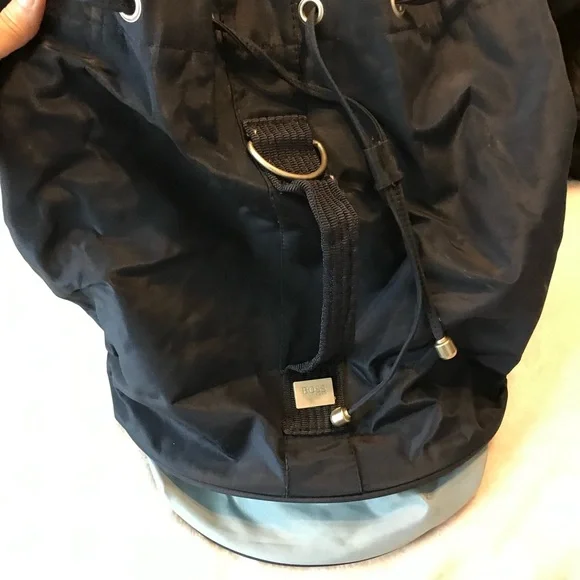 Hugo Boss Perfume Large Travel Tote sling Bag Blue Shoulder/Hand Straps - Picture 13 of 16